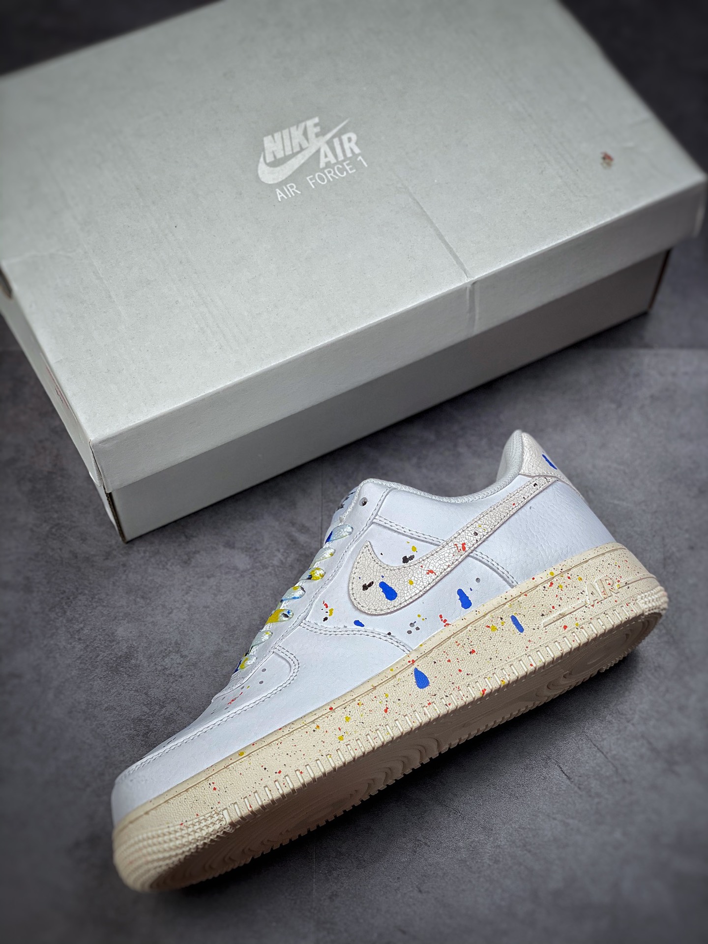 240 Nike Air Force 1 Low 07 泼墨  CZ0339-100