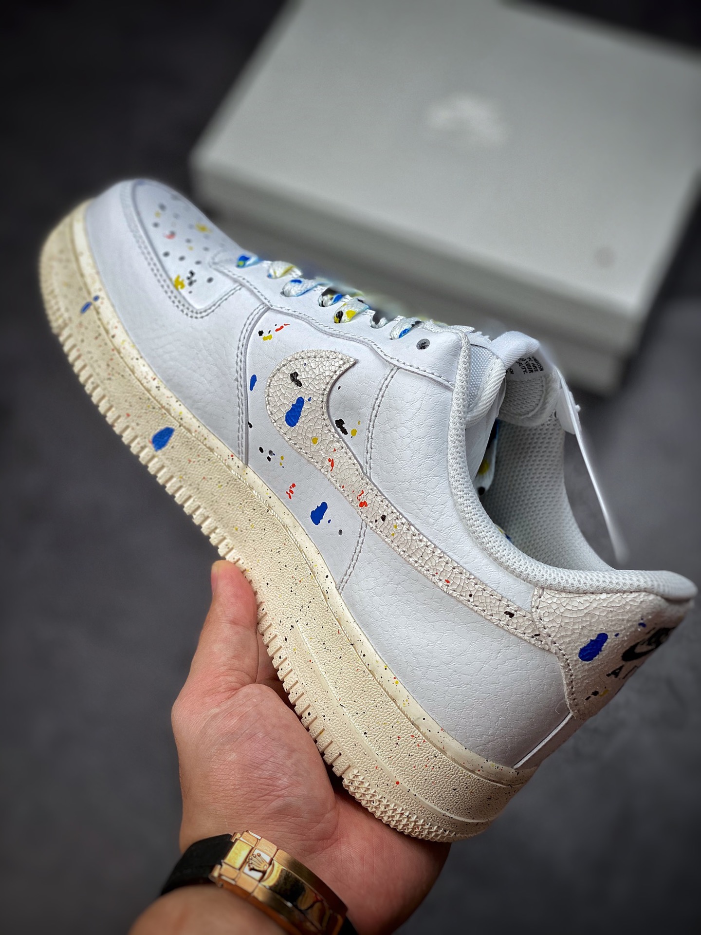 240 Nike Air Force 1 Low 07 泼墨  CZ0339-100
