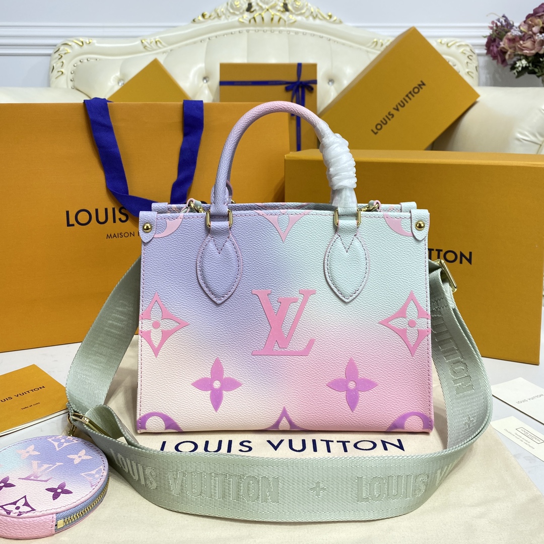 Louis Vuitton LV Onthego Bags Handbags Best Capucines Replica
 Pink Monogram Canvas Spring Collection M59856