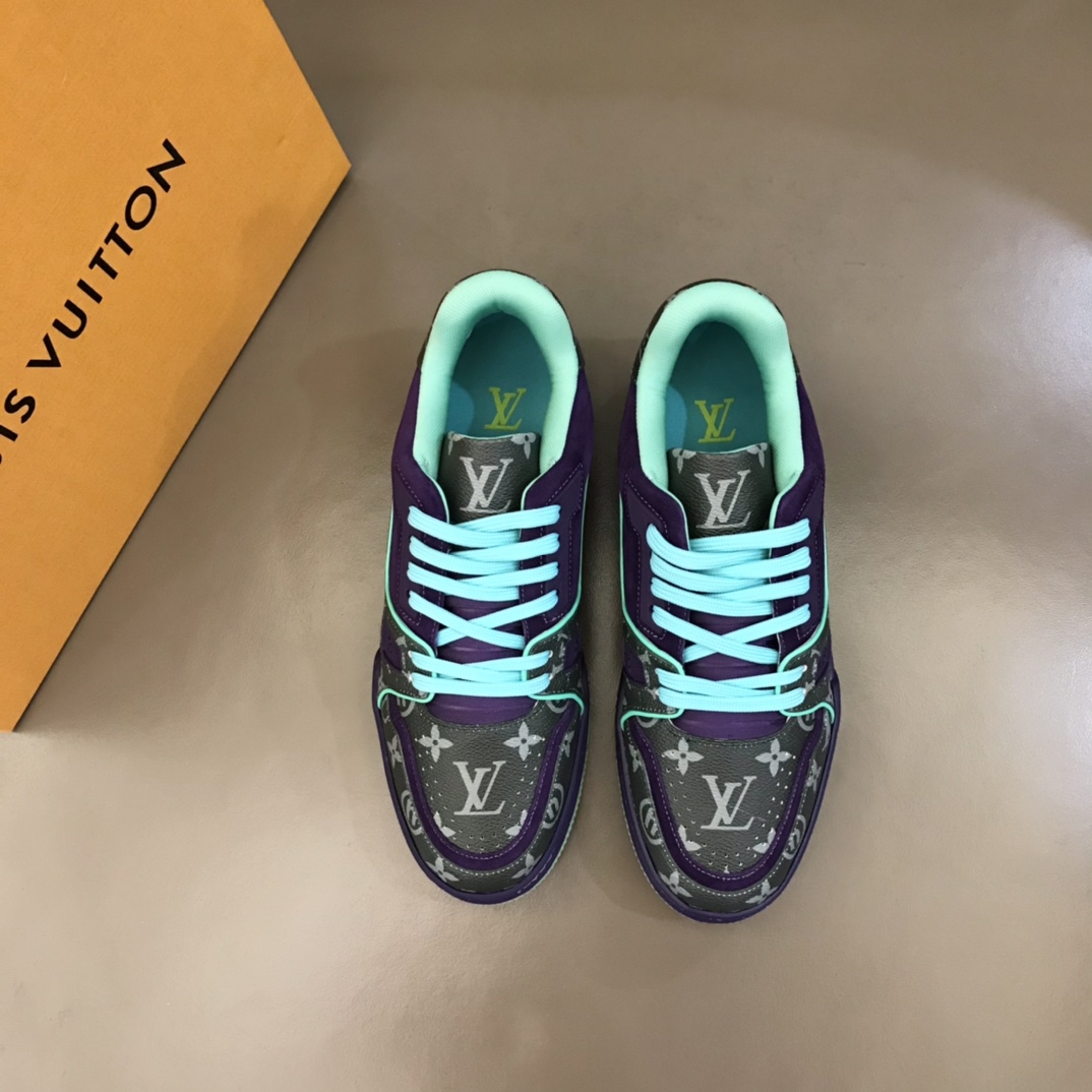 LV/路易威登    2022🆕全新配色，男士Trainer运动鞋