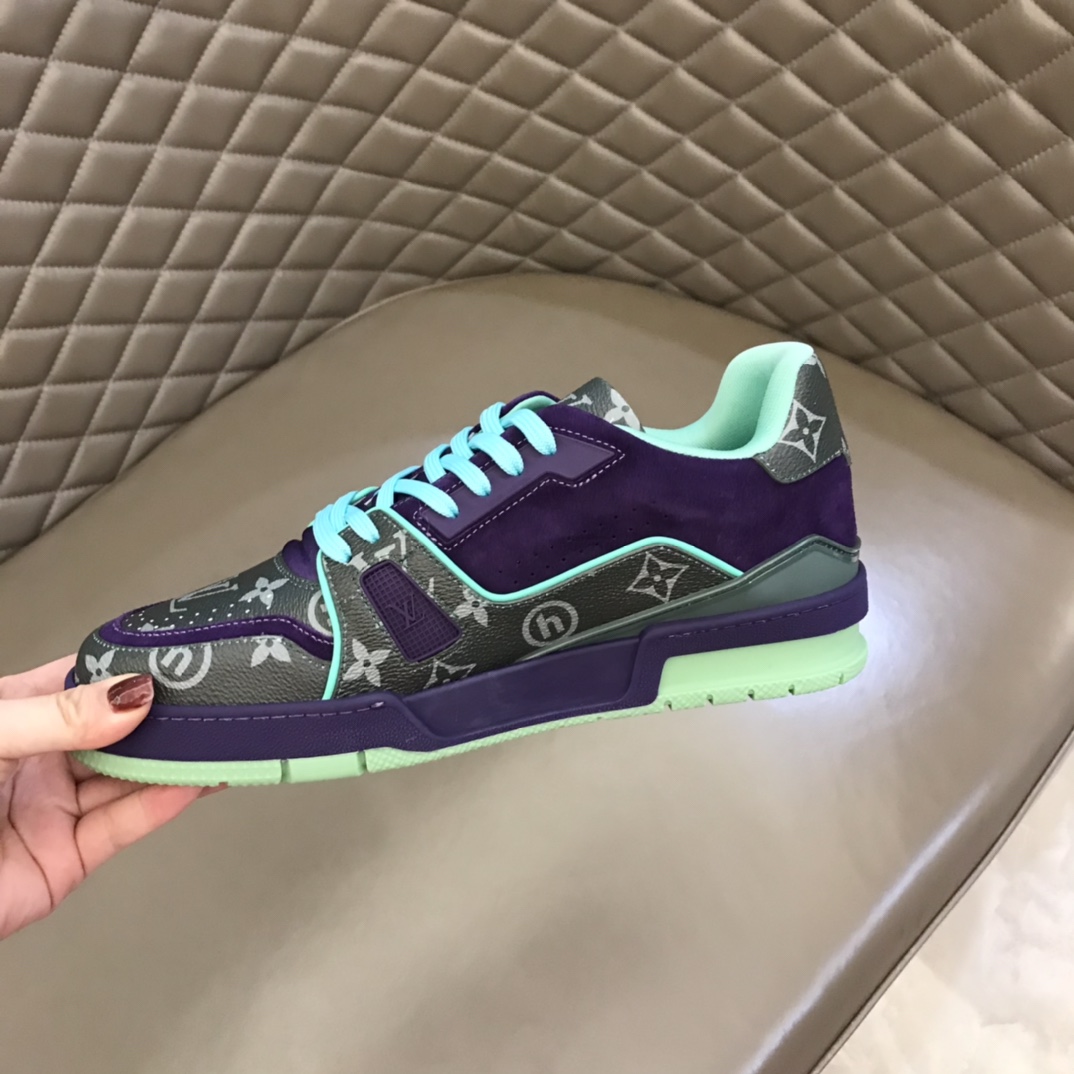 LV/路易威登    2022🆕全新配色，男士Trainer运动鞋