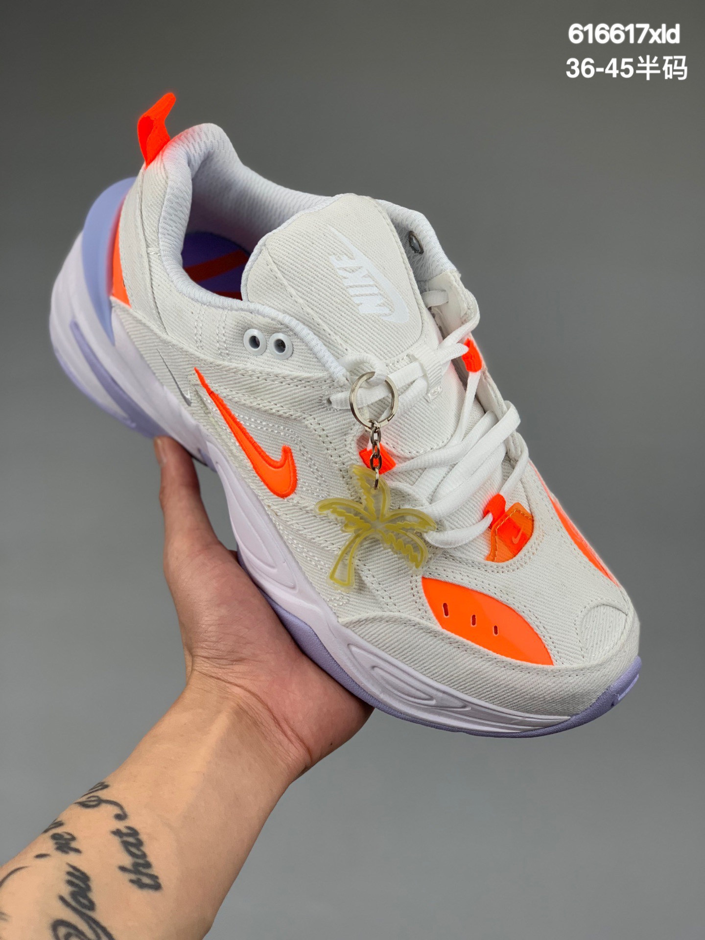 本地
耐克/Nike M2K Tekno 完工美艺水平复古老爹鞋休百闲搭慢跑鞋 皮革搭配织物混透合气鞋面 EVA组合震缓大底 完美洁清度 货号：BV0970 尺码：36 36.5 37.5 38 38.5 39 40 40.5 41 42 42.5 43 44 45 
编号：616617xld