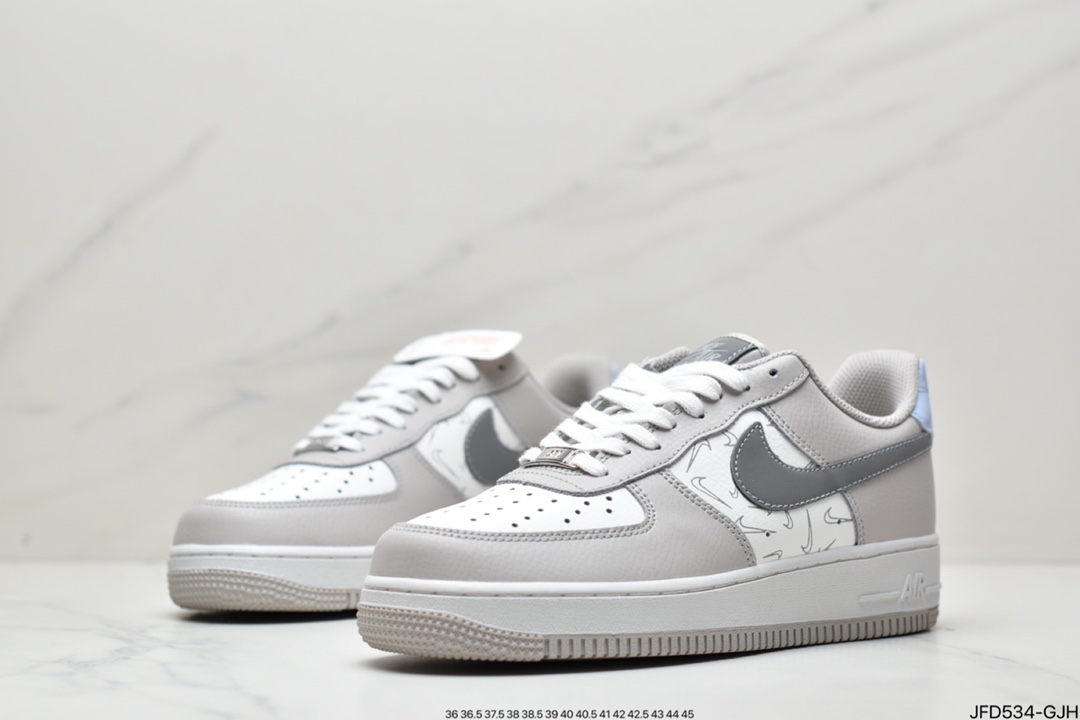 170 耐克Nike Air Force 1 Low  空军一号低帮百搭休闲运动板鞋DR7857-101
