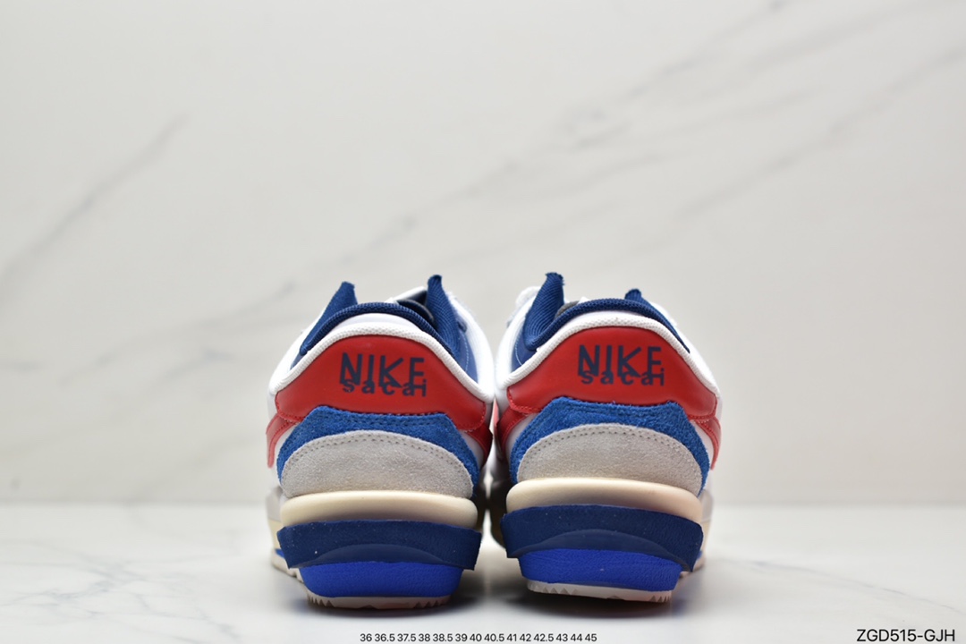 290 Sacai x Nike Air Zoom Cortez SP 4.0”Grey White”4.0系列改良阿甘低帮慢跑鞋DQ0581-100