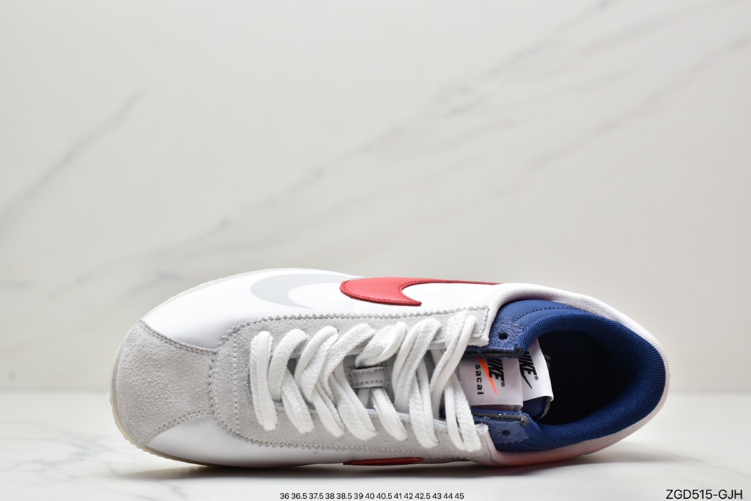 290 Sacai x Nike Air Zoom Cortez SP 4.0”Grey White”4.0系列改良阿甘低帮慢跑鞋DQ0581-100