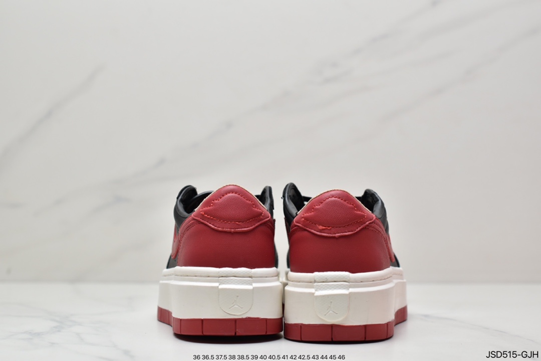 200 Air Jordan 1 Elevate L ow SE ”Bred”厚底复古篮球鞋 DQ1823-006