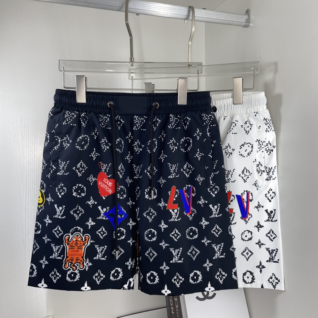 Louis Vuitton Clothing Shorts Polyester Summer Collection Beach