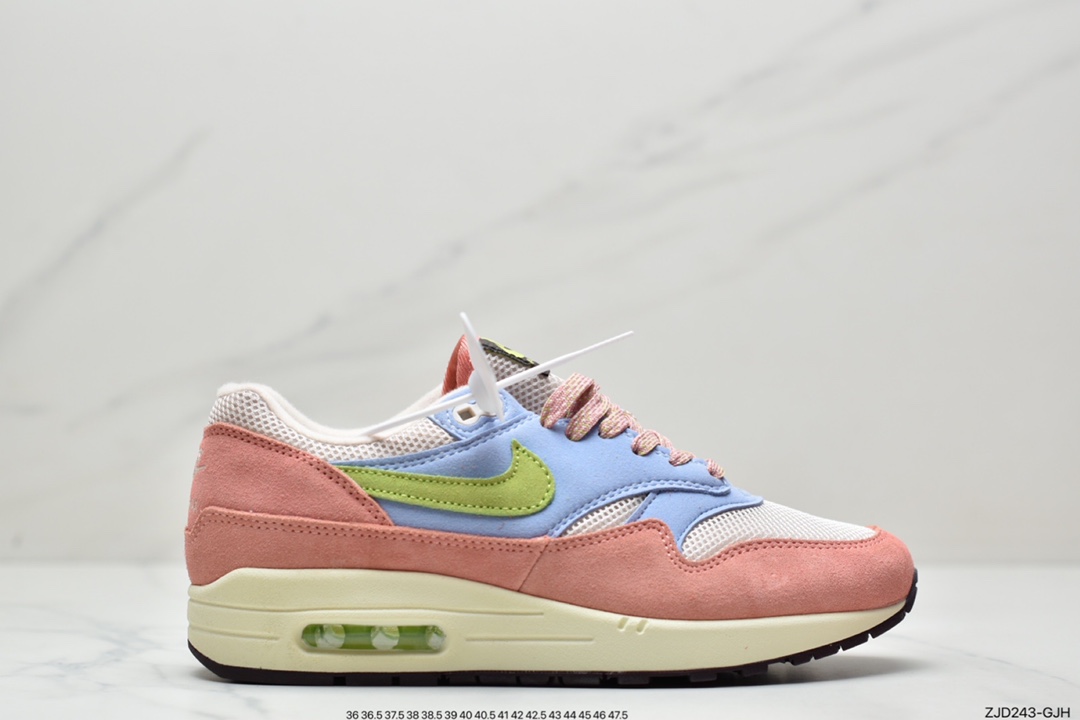 240 耐克Patta x Nike Air Max 1“Monarch” 复古休闲跑步鞋DV3196-800
