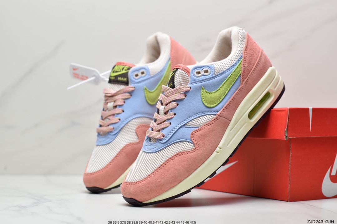 240 耐克Patta x Nike Air Max 1“Monarch” 复古休闲跑步鞋DV3196-800