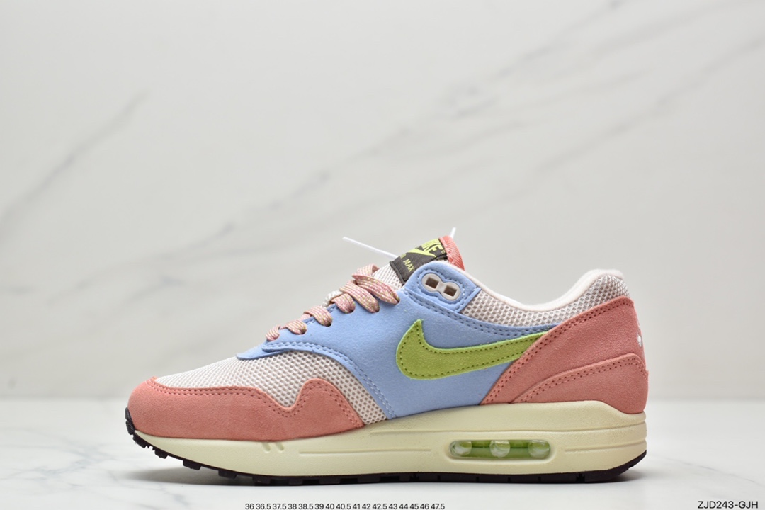 240 耐克Patta x Nike Air Max 1“Monarch” 复古休闲跑步鞋DV3196-800