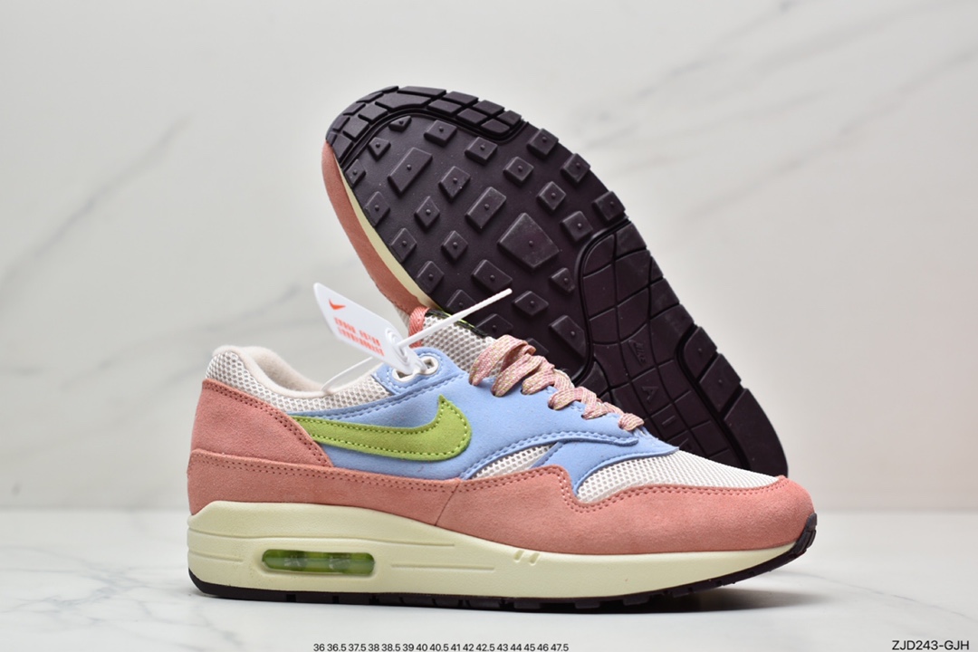 240 耐克Patta x Nike Air Max 1“Monarch” 复古休闲跑步鞋DV3196-800