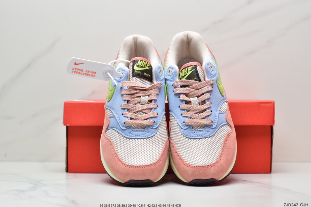 240 耐克Patta x Nike Air Max 1“Monarch” 复古休闲跑步鞋DV3196-800