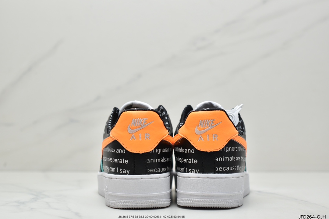 170 耐克NIKE AIR FORCE 1 07空军一号低帮百搭休闲运动板鞋CI0057-100