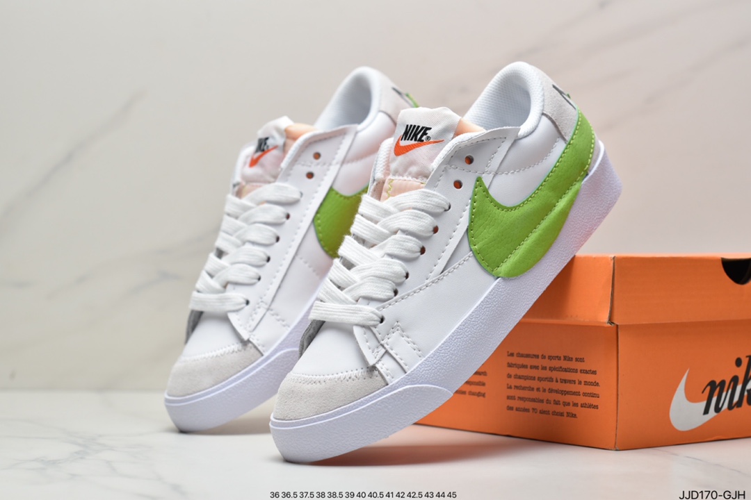 130 耐克Nike Blazer Low’77 复古经典百搭低帮开拓者休闲运动板鞋DQ1470