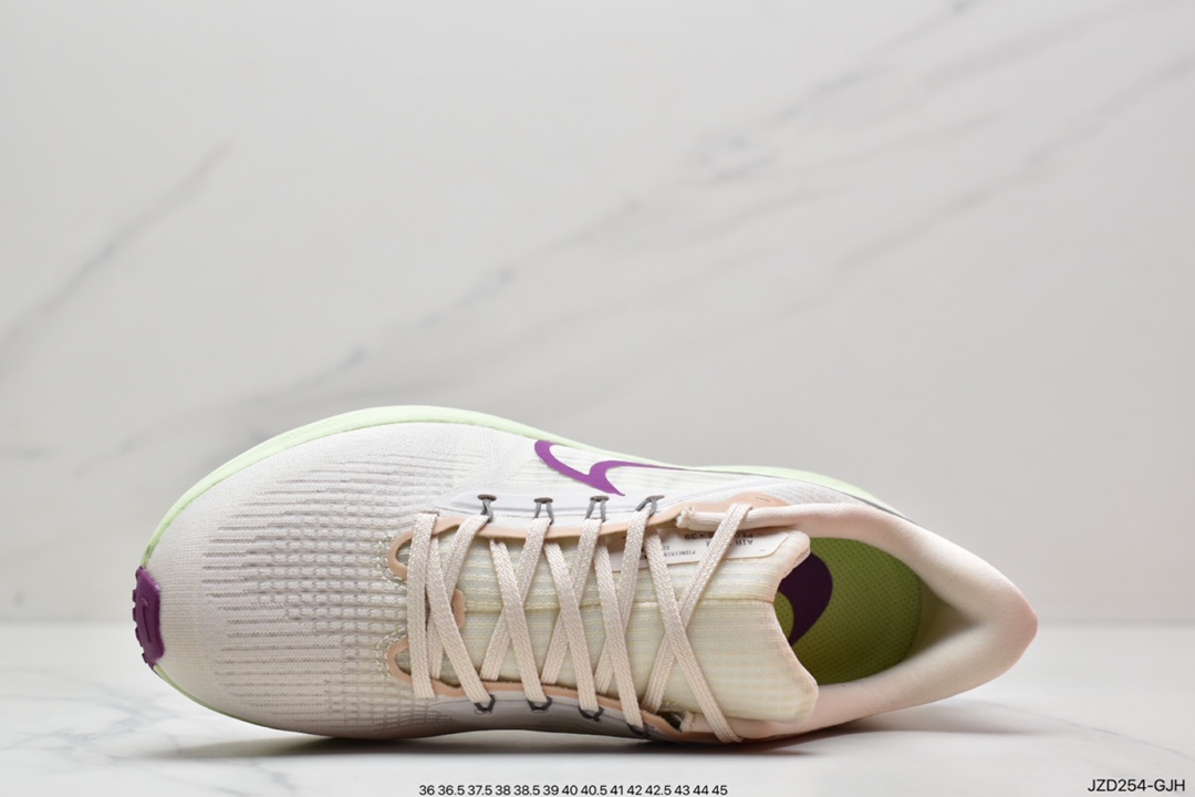 140 耐克Nike Zoom Pegasus 39”Sail/Cube Pink” 登月 39代超级飞马涡轮增压马拉松休闲运动慢跑鞋