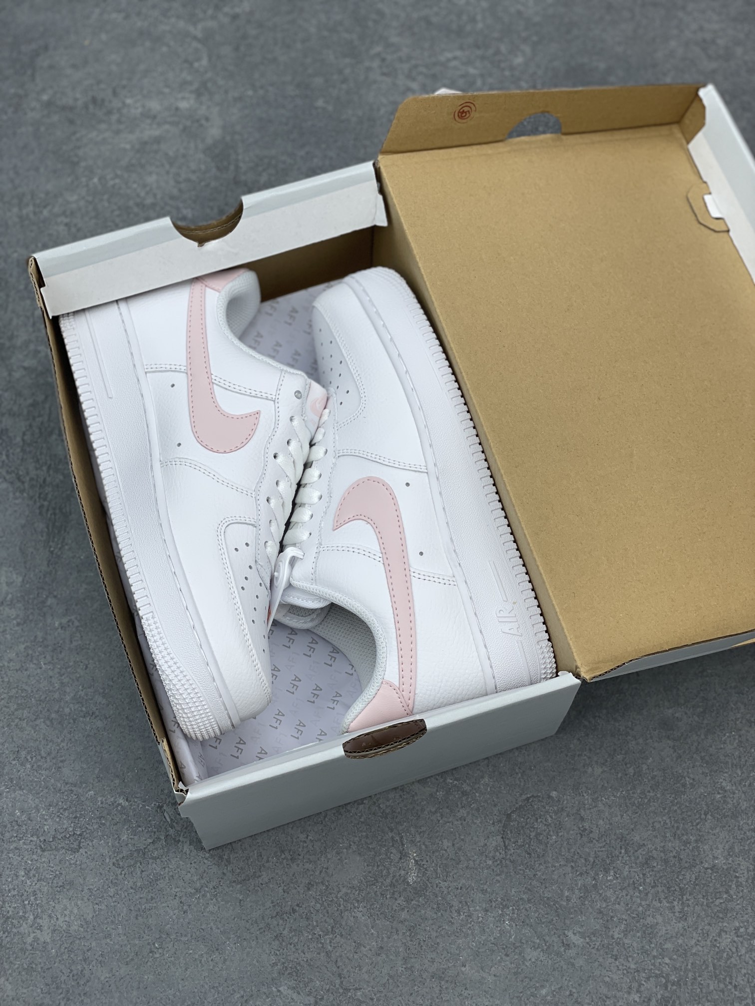 Nike Air Force 1 '07 Low White/Pink Casual Sneakers CT3839-103, All-Day Comfort 10 i1655404539 1107 8
