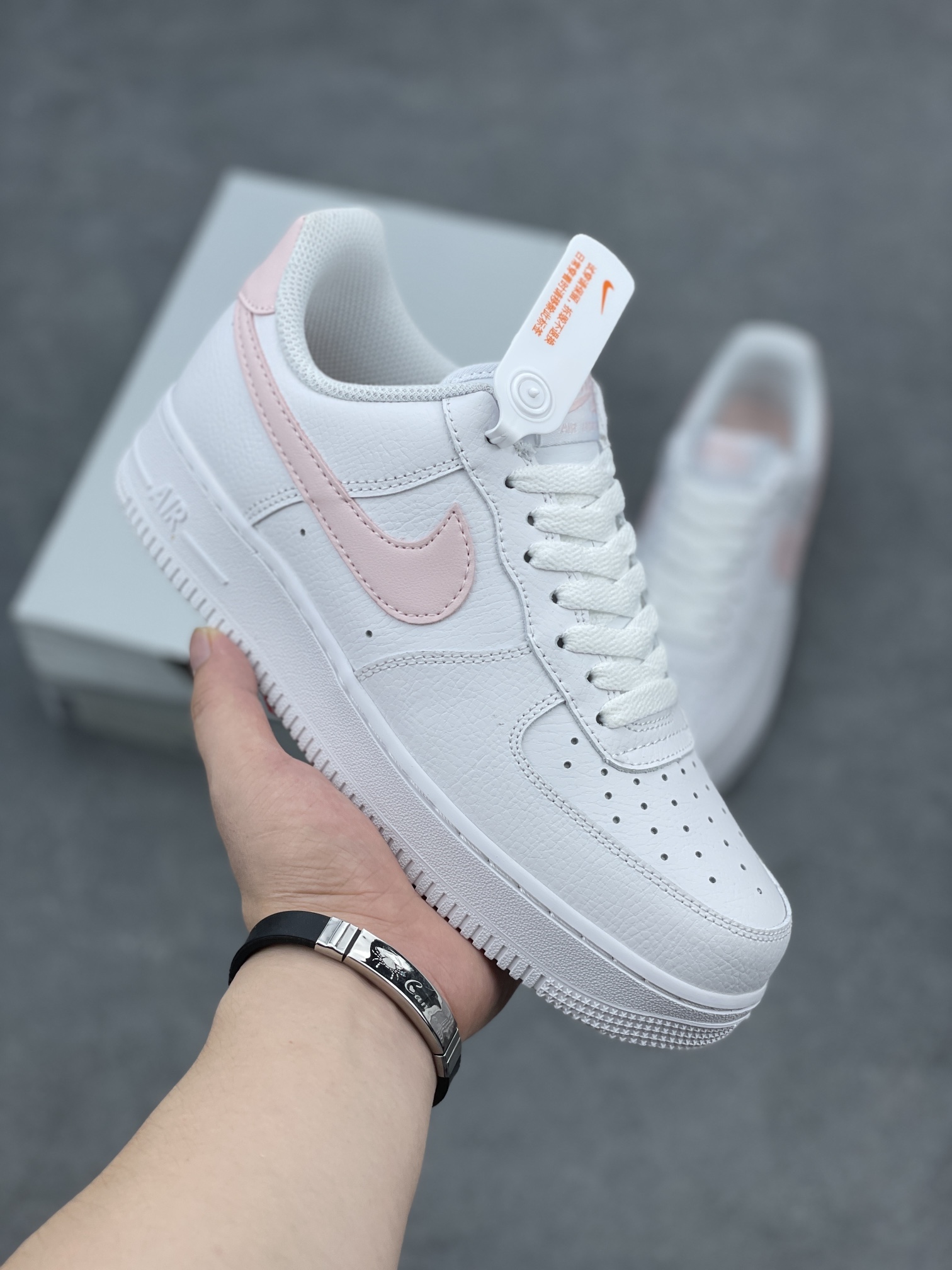 Nike Air Force 1 '07 Low White/Pink Casual Sneakers CT3839-103, All-Day Comfort 2 i1655404539 5651 0