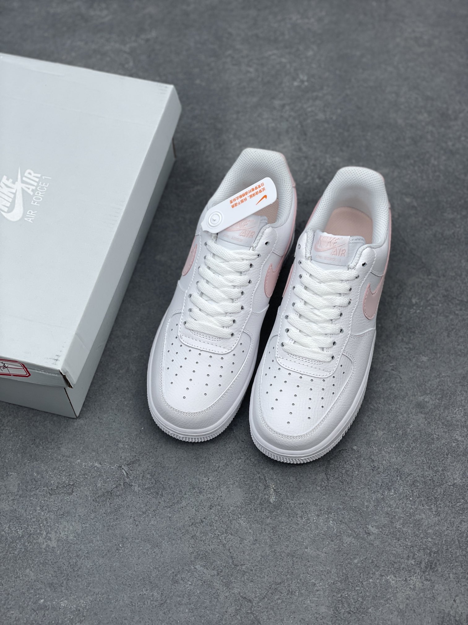 Nike Air Force 1 '07 Low White/Pink Casual Sneakers CT3839-103, All-Day Comfort 9 i1655404539 6636 7