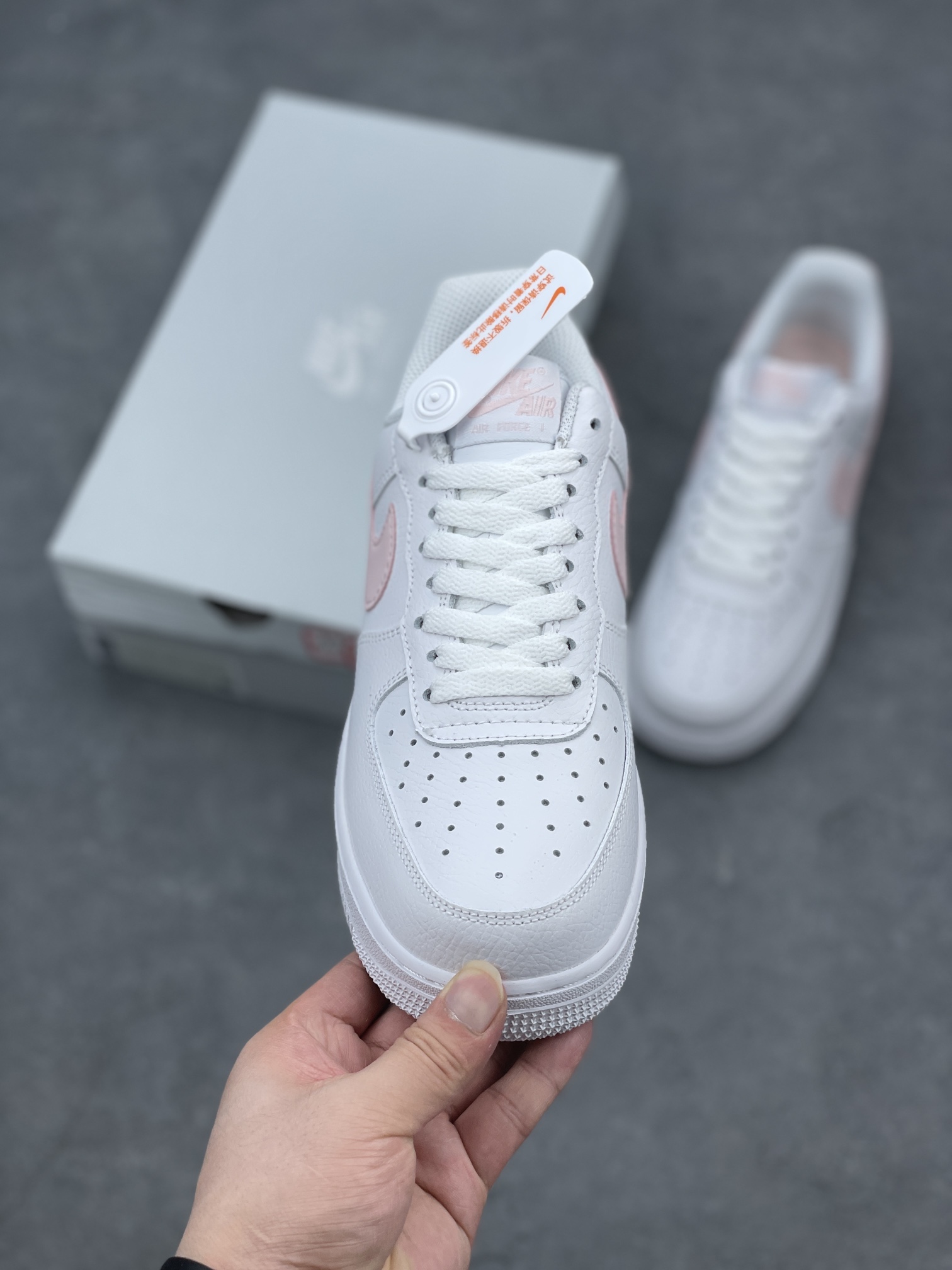 Nike Air Force 1 '07 Low White/Pink Casual Sneakers CT3839-103, All-Day Comfort 3 i1655404539 9200 1