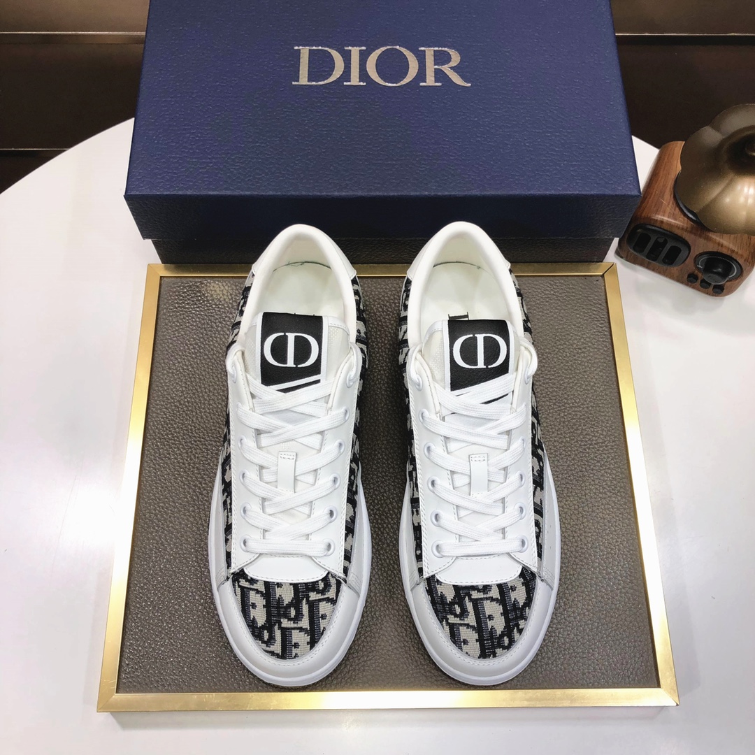 J0 Dior 迪奥 官网全球首发 男鞋高端品牌 最新力作：意大利进口原版专用布面料+进口羊皮内里原版包头橡胶大底 柔软舒适，让行走更加便捷舒适