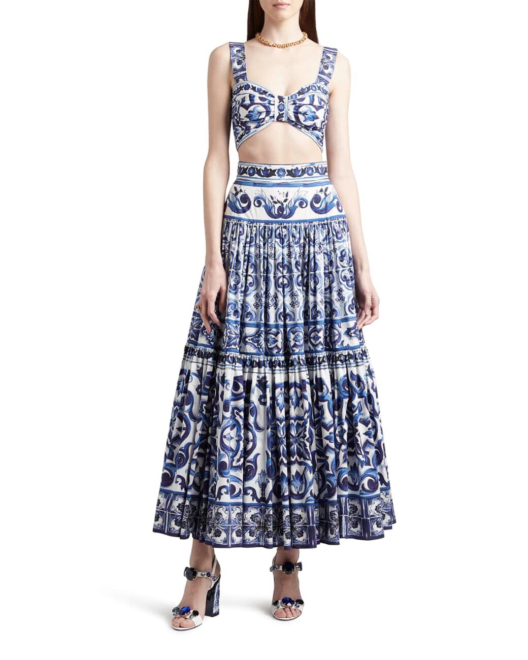 Replica AAA+ Designer
 Dolce & Gabbana Clothing Skirts Printing