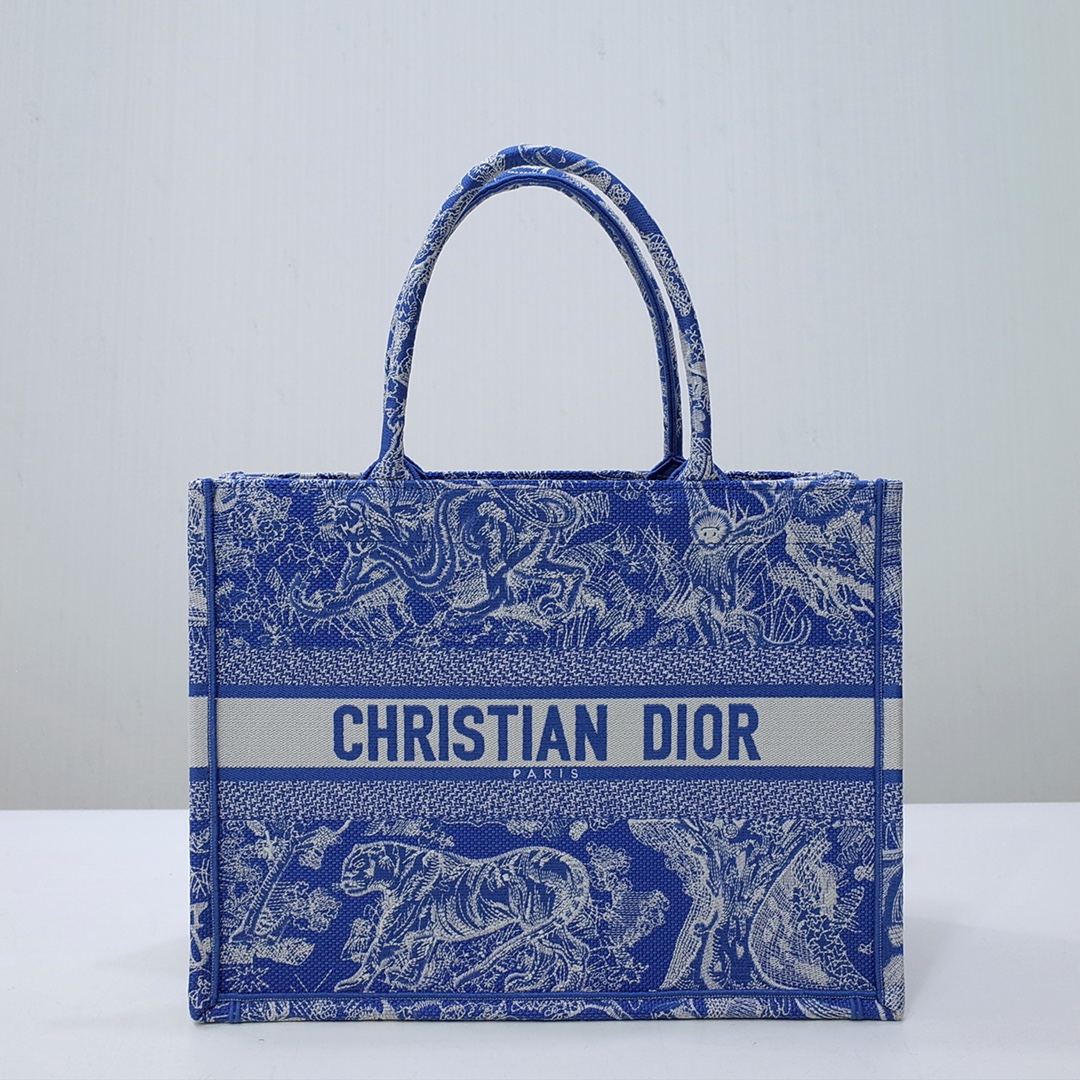 Dior Book Tote Tote Bags Embroidery