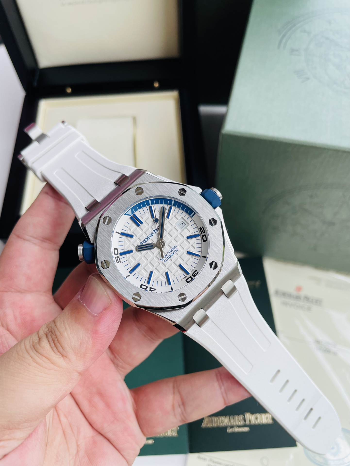 🅰️🅿️爱彼🐻Audemars Piguet 15710ST.OO.A002CA.01皇家橡树离岸型 男士机械腕表