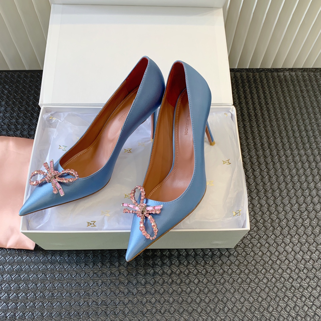 NO:244594,Blue silk, high heels, real silk19860909蓝色真丝,高跟鞋,high heels,real silk,Women's Shoes