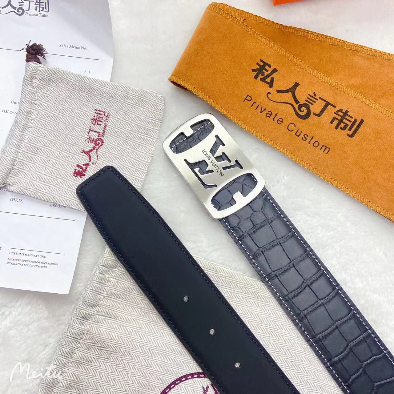 cm带条时尚新颖扣头纯钢扣搭配简单不