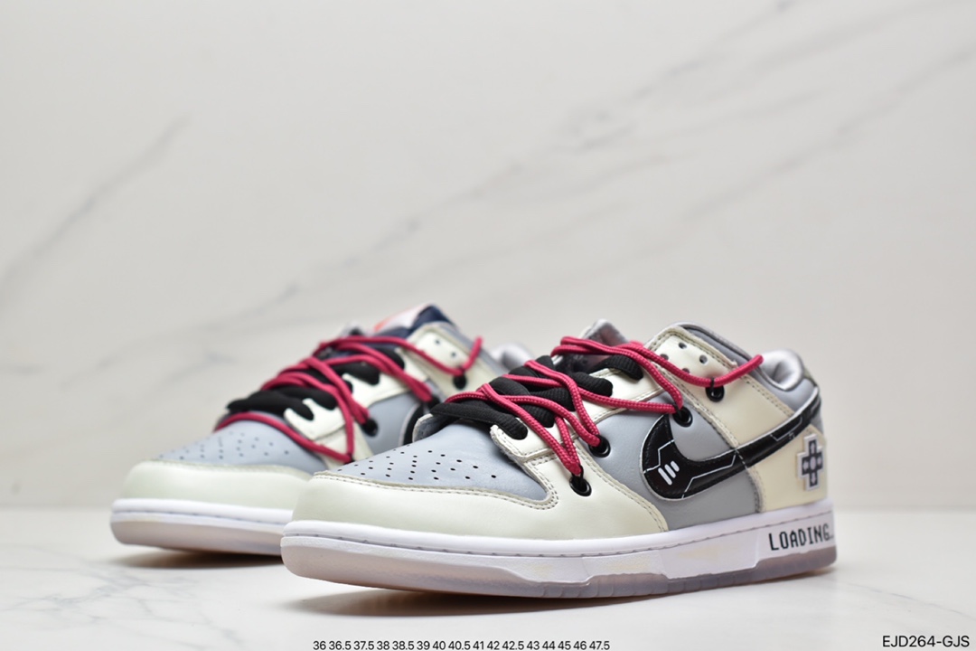 350 耐克Nike SB Dunk Low GR”Navy Blue”扣篮系列低帮休闲运动滑板板鞋DD1768-400