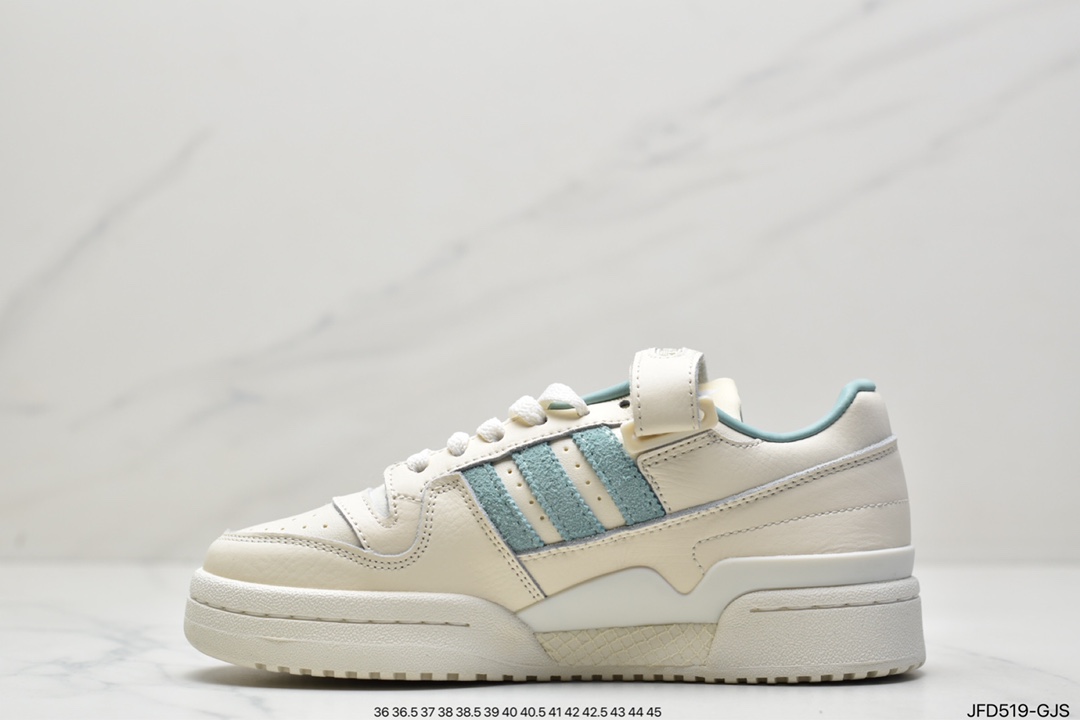 Adidas Adidas Clover Originals Forum 84 Low Rome series Velcro low-top sneakers HQ6374