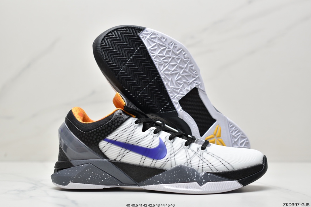 Nike NK Zoom Kobe VII System Kobe 7th generation replica actual combat sports low-top cultural basketball shoes 488371