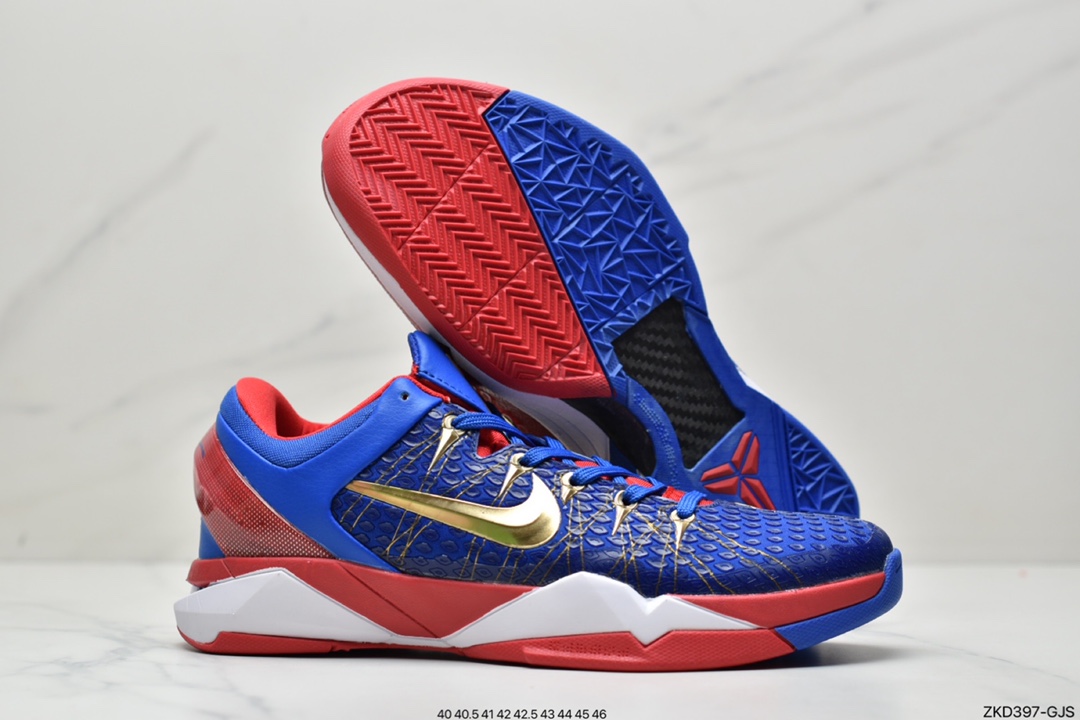 Nike NK Zoom Kobe VII System Kobe 7th generation replica actual combat sports low-top cultural basketball shoes 488371