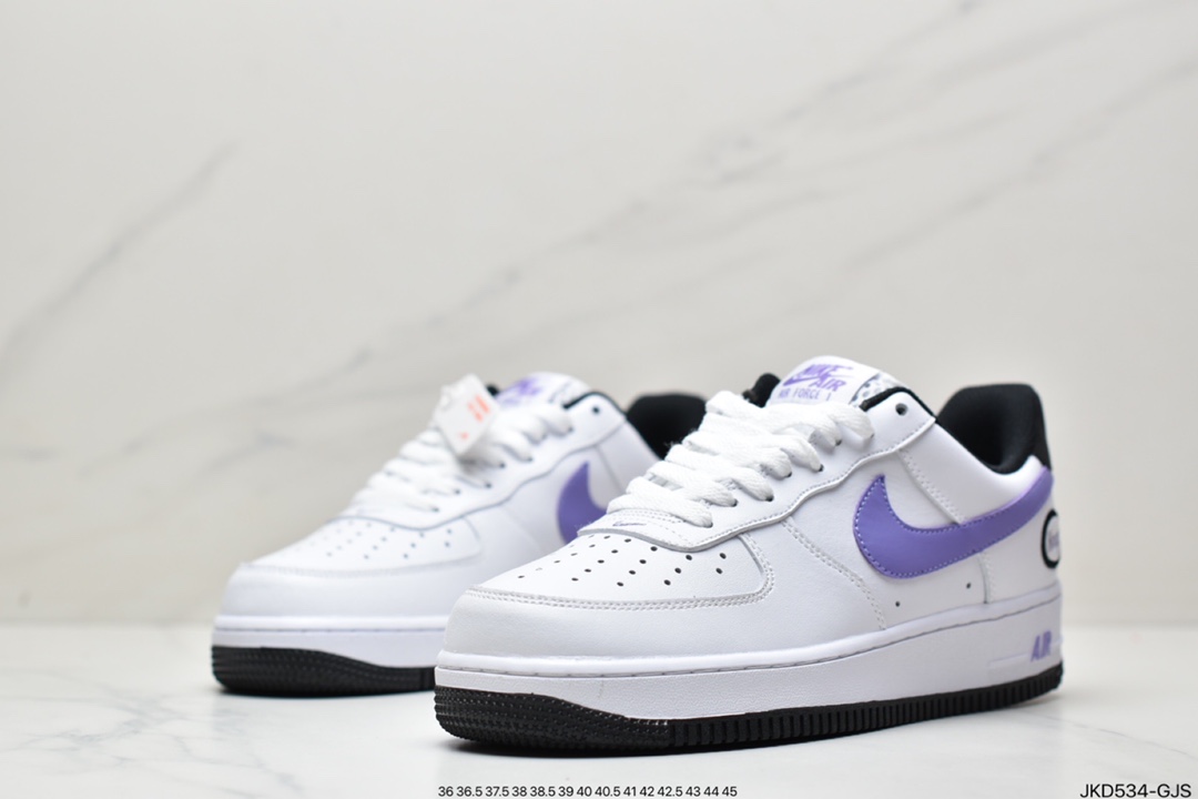 Nike NK Air Force 1 Air Force One White Purple Hook DH7440-100