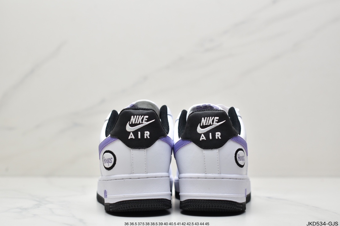 Nike NK Air Force 1 Air Force One White Purple Hook DH7440-100