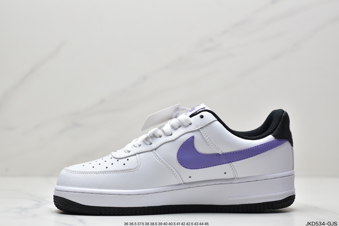 Nike NK Air Force 1 Air Force One White Purple Hook DH7440-100