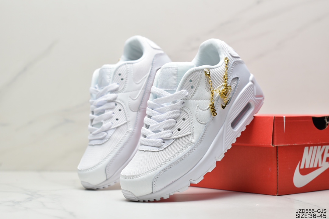 130 耐克NIKE AIR MAX90 FlyEase MAX90经典款复古缓震气垫跑步鞋 DA5562