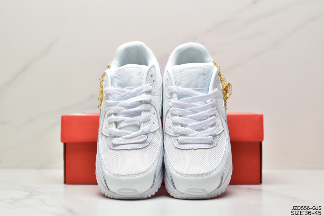 130 耐克NIKE AIR MAX90 FlyEase MAX90经典款复古缓震气垫跑步鞋 DA5562