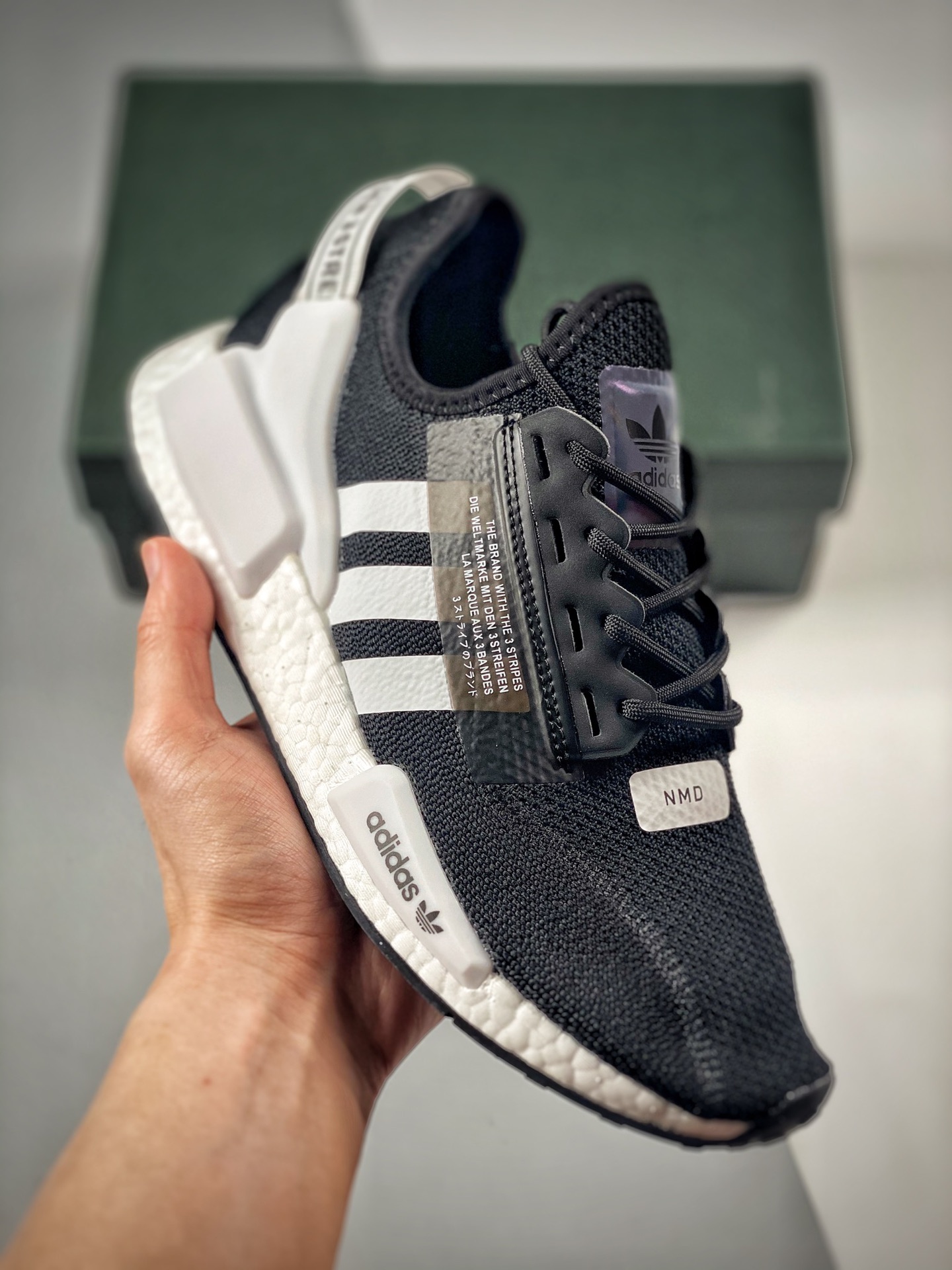 -2 NMD _R1 V2 versión Hupu, lanzado en tiendas oficiales‼️ Almacén con stock disponible todo el año, suministro estable…