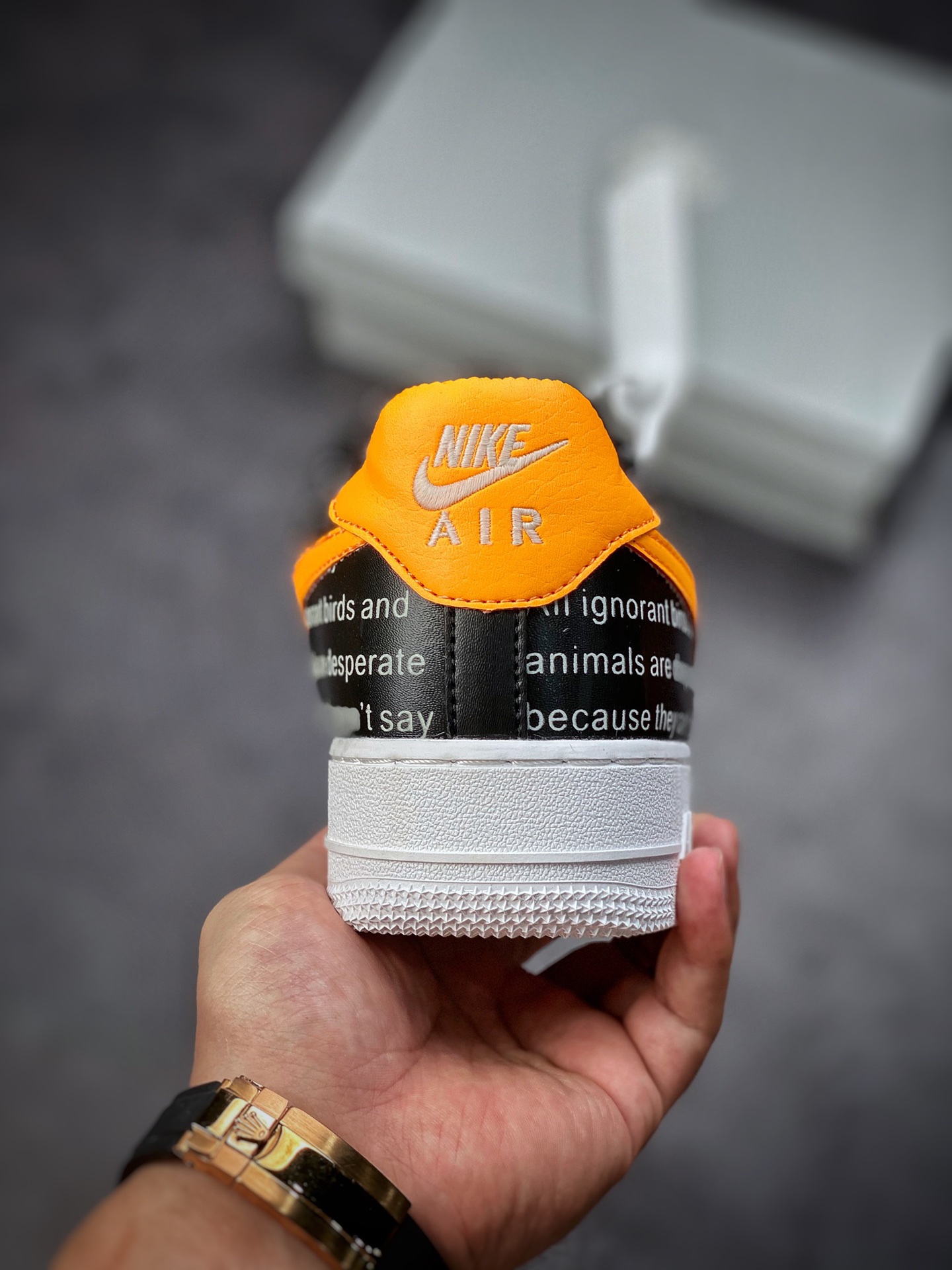 200 Nike Air Force 1 Low 07 黄绿字母 CI0057-100