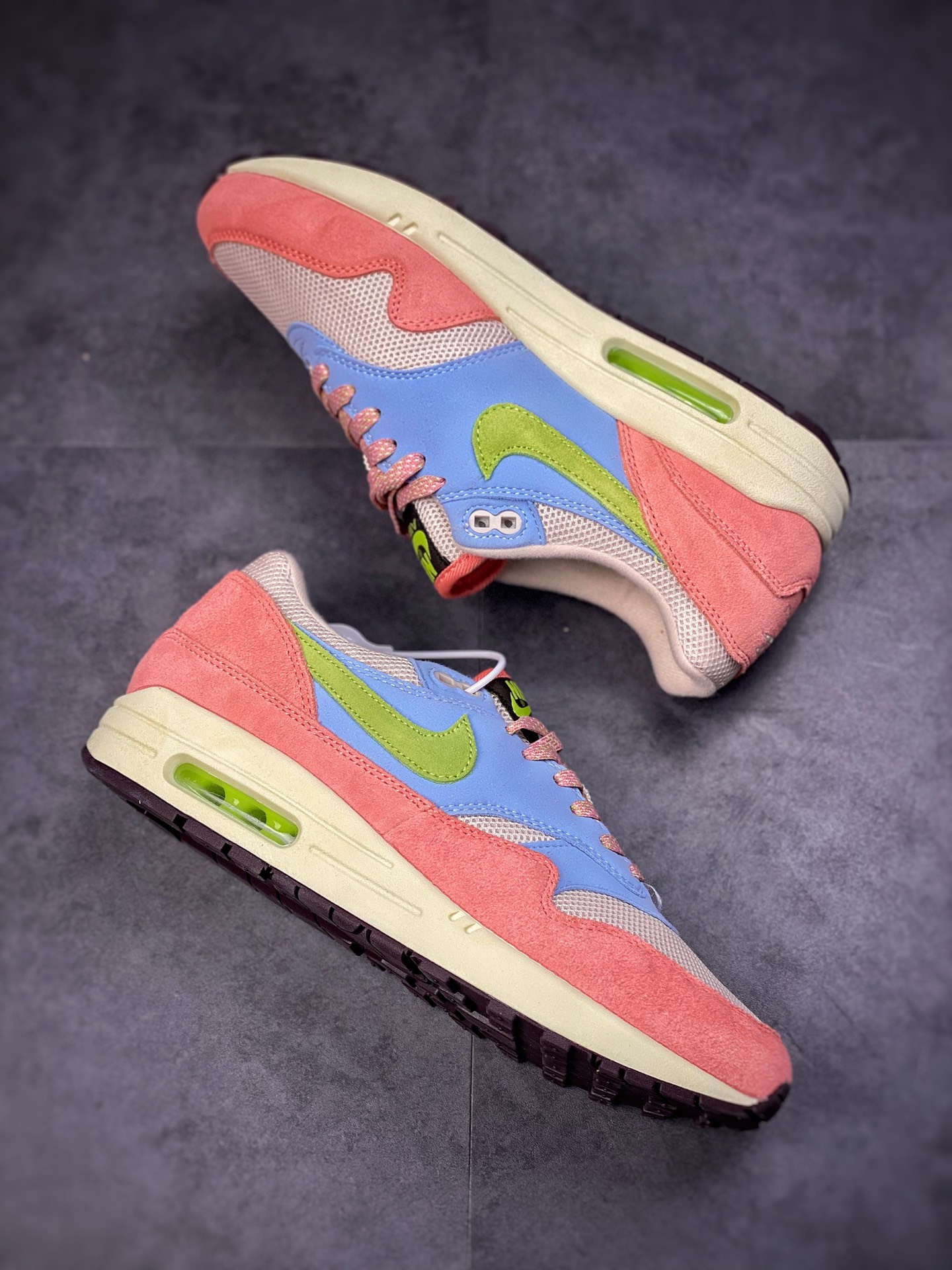 240 Patta x Nike Air Max 1“Monarch” 复古休闲跑步鞋DV3196-800