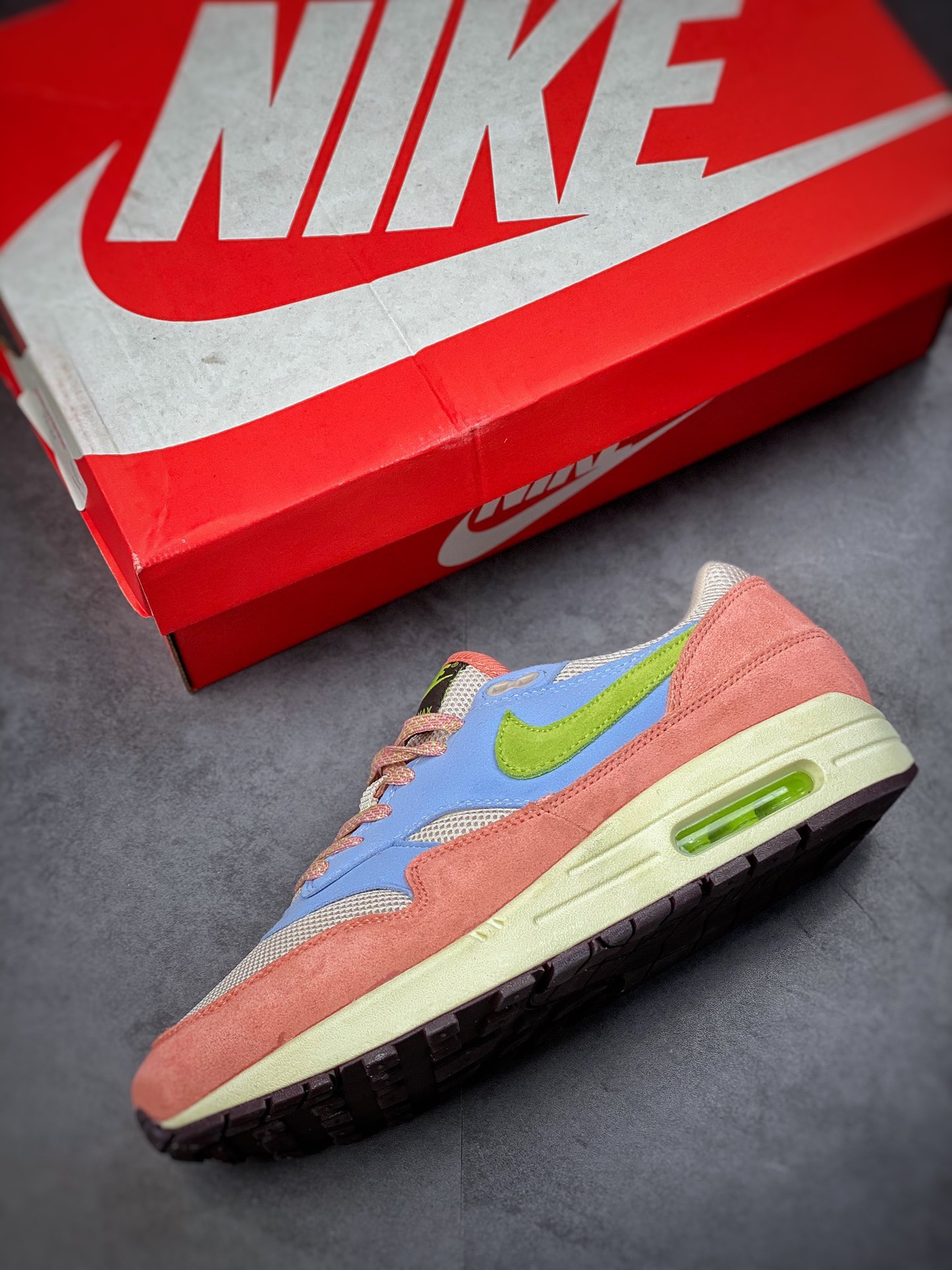 240 Patta x Nike Air Max 1“Monarch” 复古休闲跑步鞋DV3196-800