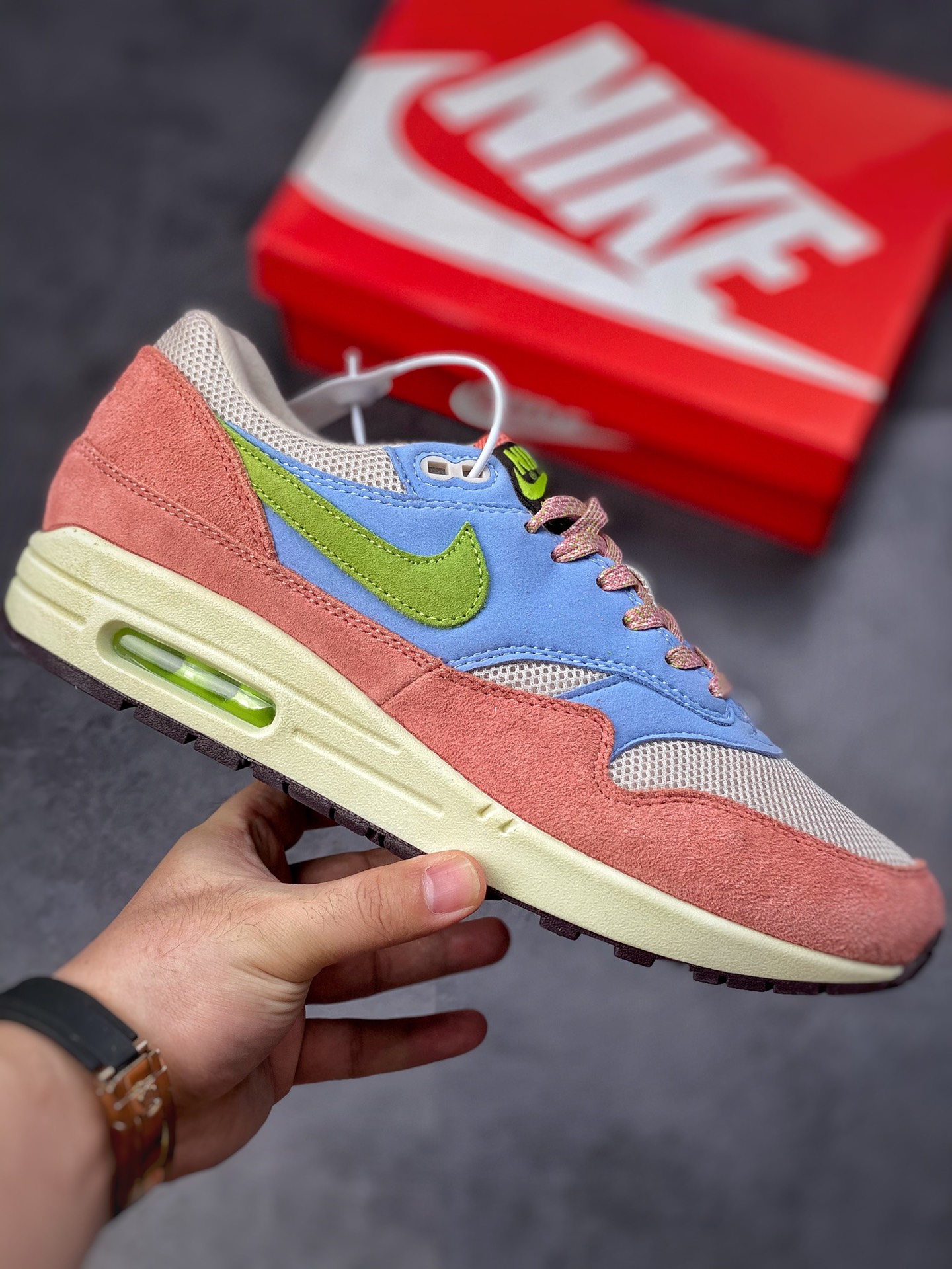 240 Patta x Nike Air Max 1“Monarch” 复古休闲跑步鞋DV3196-800