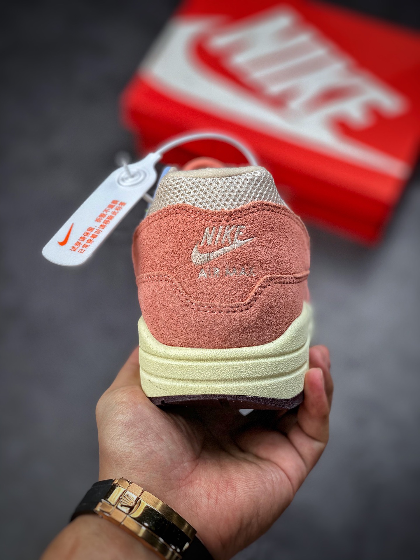 240 Patta x Nike Air Max 1“Monarch” 复古休闲跑步鞋DV3196-800