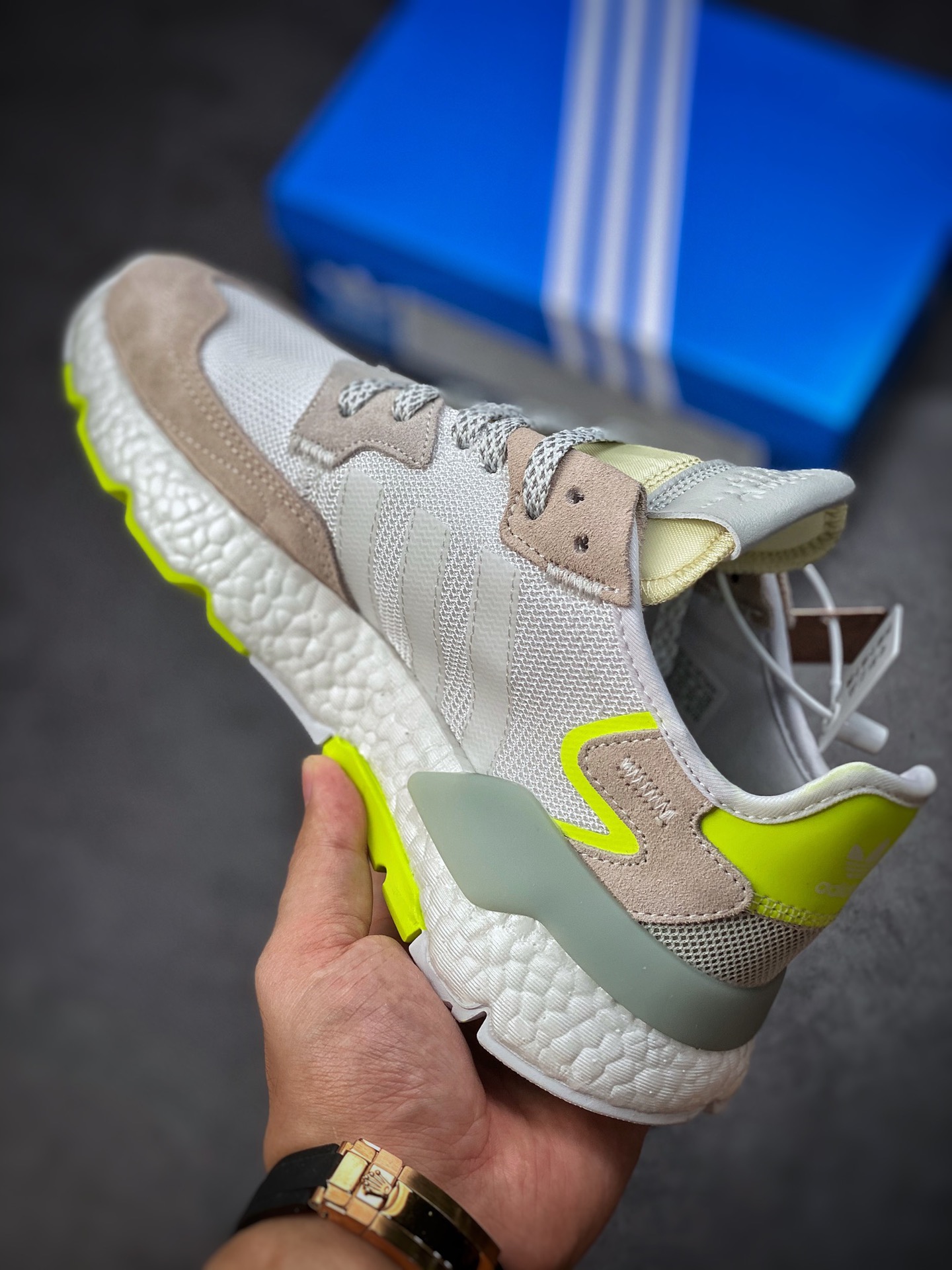 Adidas Nite Jogger 2019 Boost GET Clover Joint Nightcrawler Retro Running Shoes CG6098