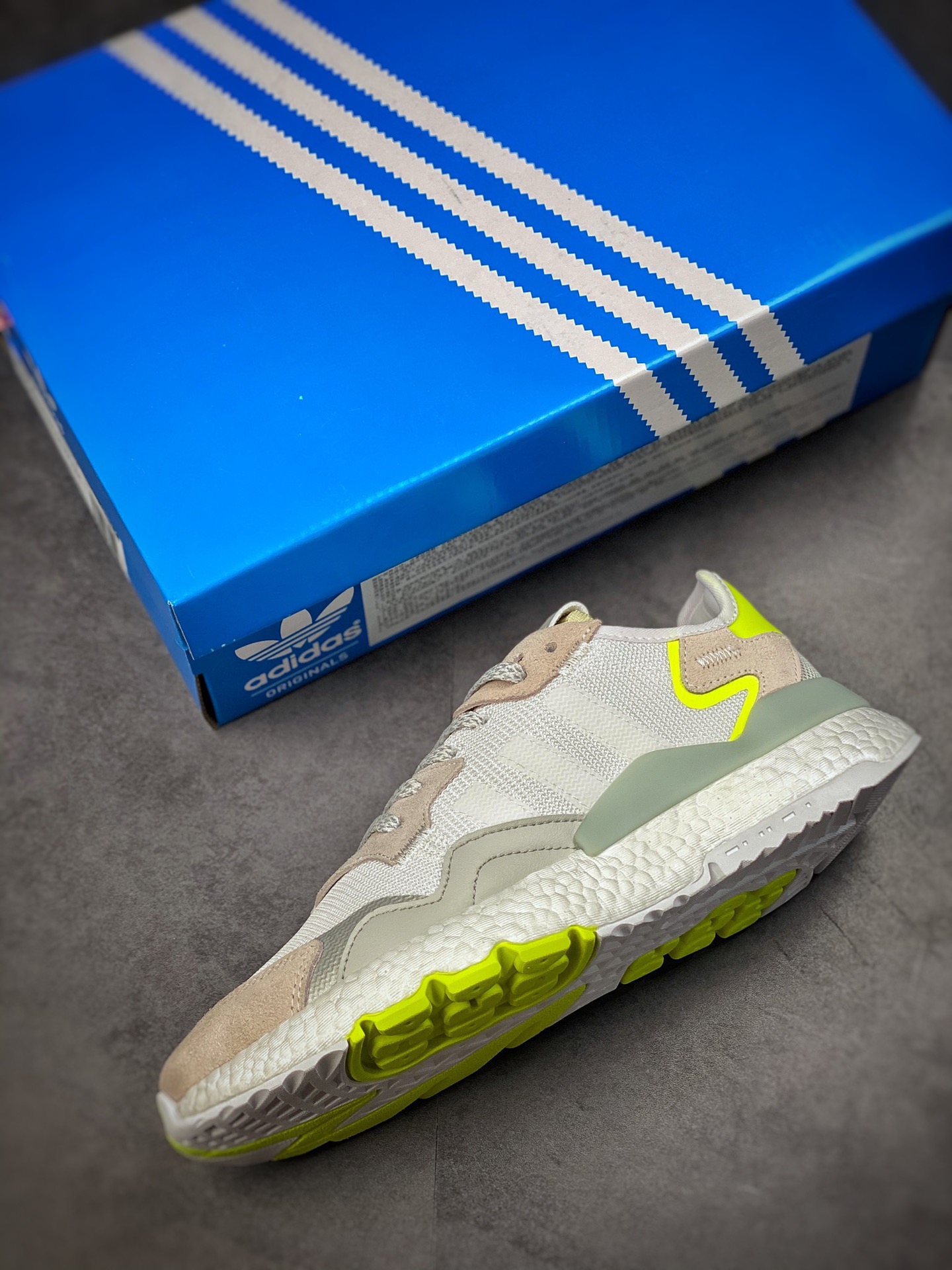 Adidas Nite Jogger 2019 Boost GET Clover Joint Nightcrawler Retro Running Shoes CG6098