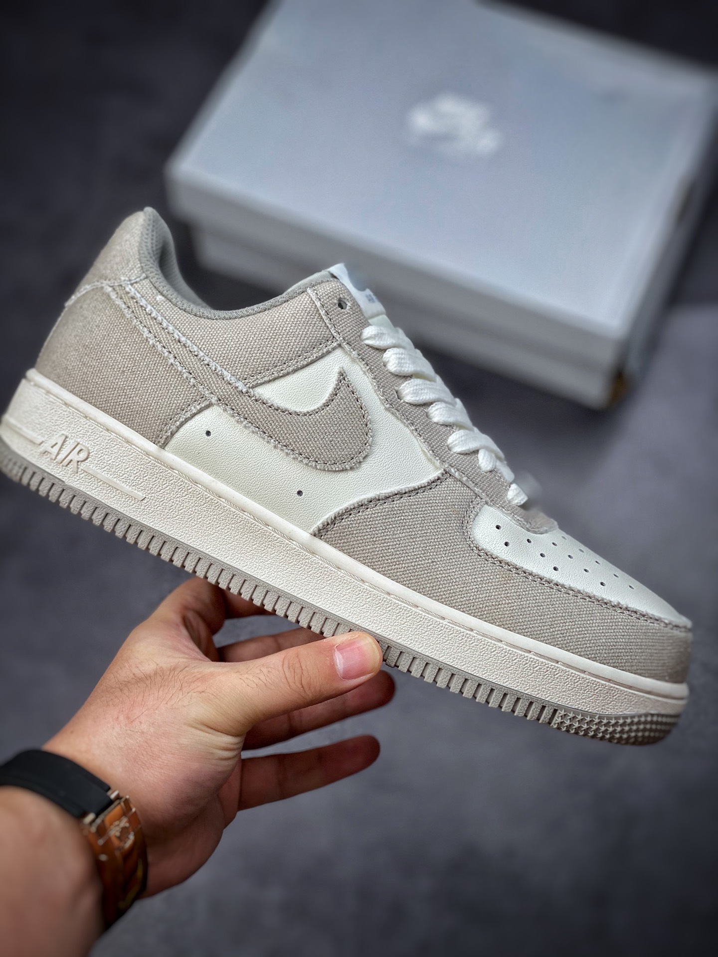 Nike Air Force 1 Low 07 Taro Grey BQ5806-228