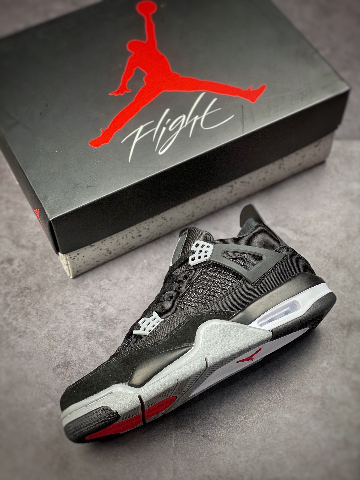 200 Air Jordan 4 ”Olive Canvas” 黑灰牛仔布 DH7138-006