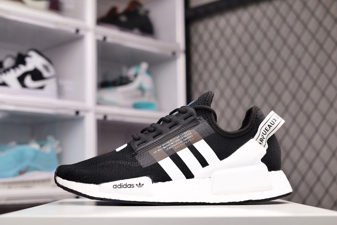 G0 Adidas NMD _R1 虎扑版本 原厂鱼鳞 BOOST  现货供应原装进口Boost原料 永不发黄氧化