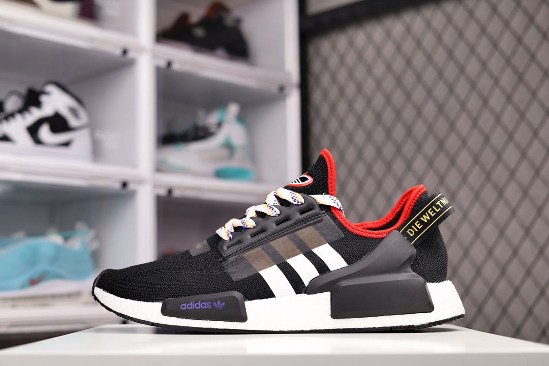 G0 Adidas NMD _R1 虎扑版本 原厂鱼鳞 BOOST  现货供应原装进口Boost原料 永不发黄氧化